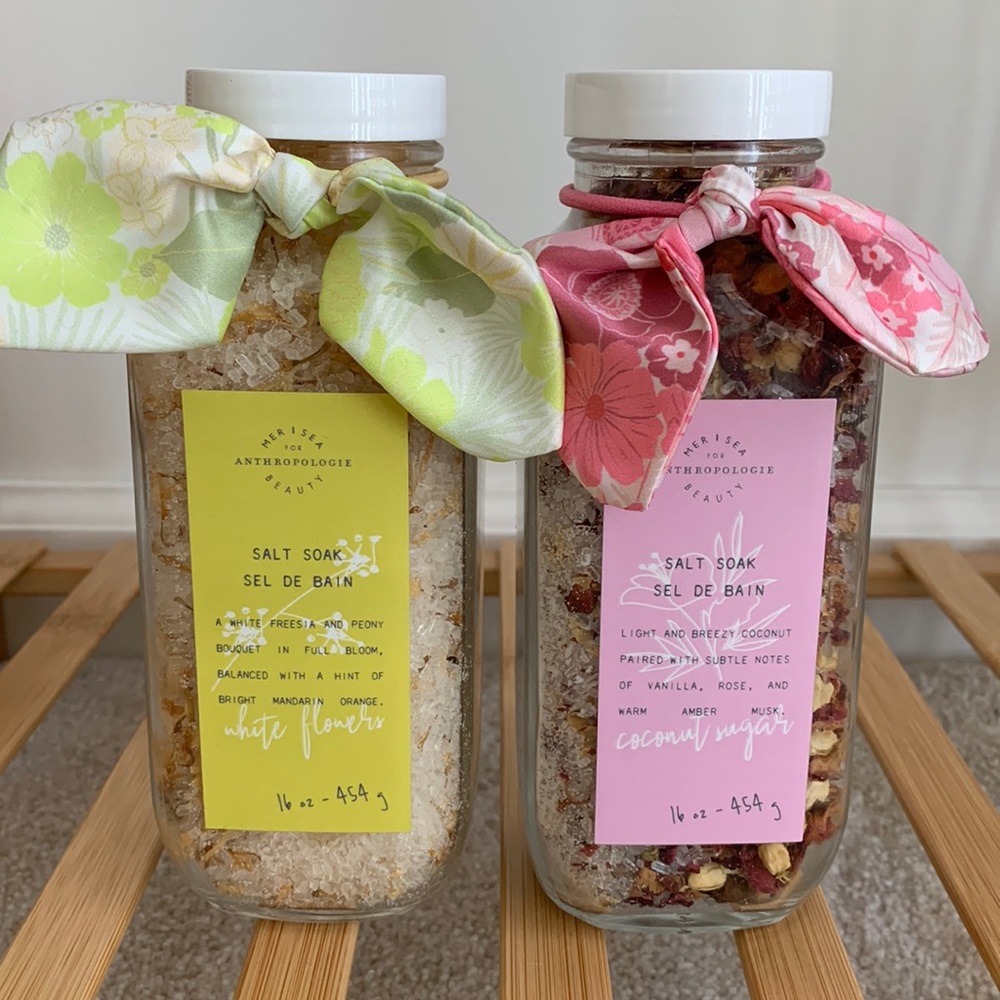 Anthropologie MER-SEA & CO. Bath Soak Set